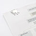 Each clip will hold up to 10 sheets of text weight paper.