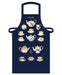 Cavallini & Co. Tea Time Cotton Apron
