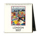 2027 Cavallini & Co. London Desk Calendar