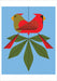 Charley Harper Cardinals Boxed Notecard Assortment