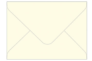 cream envelope for Happy Birthday Bird single card
