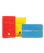 Field Notes 1943 Edition 3-Pack- Three colorful Field Notes notebooks on a white background