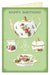 Cavallini & Co. Tea Time Single Blank Birthday Card