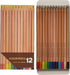 Kitaboshi Colored Pencils- Set of 12- image shows pencil box and pencils outside slip-case box
