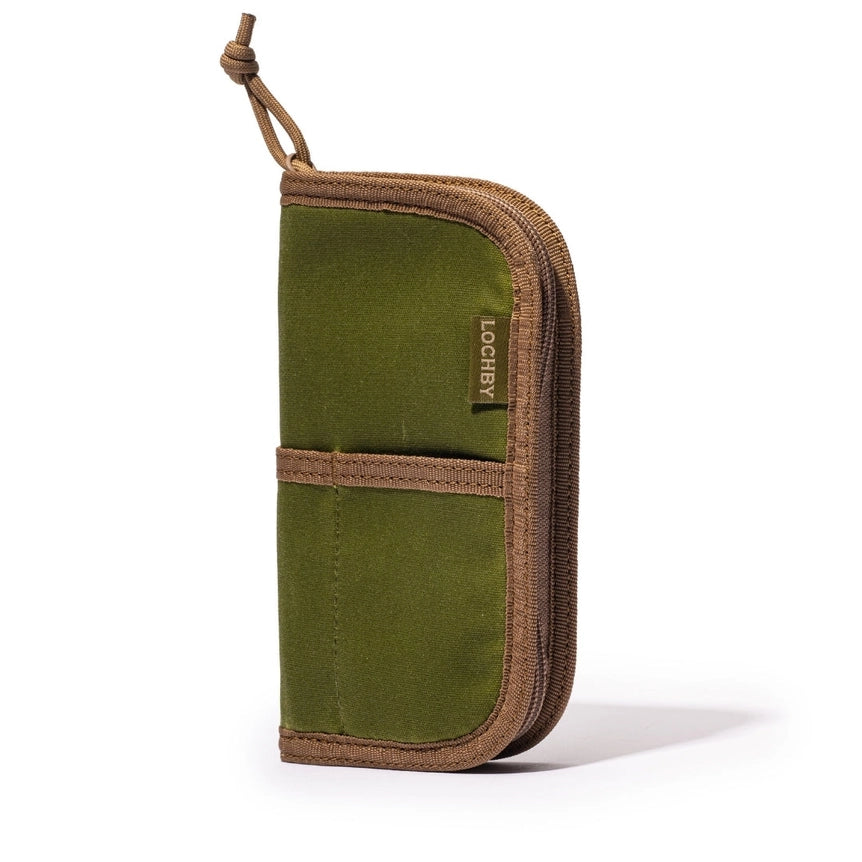 Lochby Quatro Pen Pouch- V2- closed, showing on white background