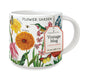 image of Cavallini & Co. Flower Garden Ceramic Mug