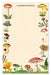 image of Cavallini & Co. Mushrooms Notepad
