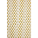 Paper with a repeat flower and leaf pattern - full sheet