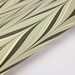 Handmade Indian Cotton Paper- Marbled Candy Stripes heather grey, sage green, light grey - detail