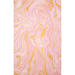 Handmade marbled paper "free spirit" champagne with pinks and gold- full sheet