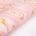 Handmade marbled paper "free spirit" champagne with pinks and gold- detail