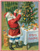 Cavallini & Co. Santa Claus 240 Piece Mini Puzzle image showing finished puzzle