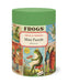 Cavallini & Co. Frogs & Friends 240 Piece Mini Puzzle comes in a cylindrical puzzle box with frog illustrations on a white background