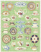 Image showing finished Cavallini & Co. Tea Time 1000 Piece Puzzle