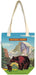 Cavallini & Co. National Parks Bear Cotton Tote Bag- featuring a mother bear and cub in a  wilderness setting