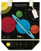 Cavallini & Co. Solar System Cotton Tote Bag closeup image