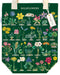 Cavallini & Co. Wildflowers in Bloom Cotton Tote Bag closeup view