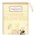 Cavallini & Co. Language of Flowers Cotton Tea Towel packaging image