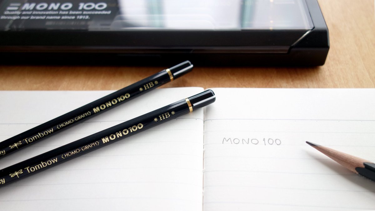 Tombow Mono 100 HB Pencil- Box of 12 or Single Pencil 