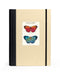 Cavallini & Co. Butterflies Window Journal- Notebook with butterfly illustration on a beige cover