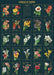 Cavallini & Co. Language of Flowers Chart Decorative Paper