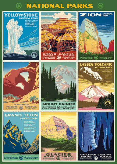 Cavallini & Co. National Parks Posters Decorative Paper