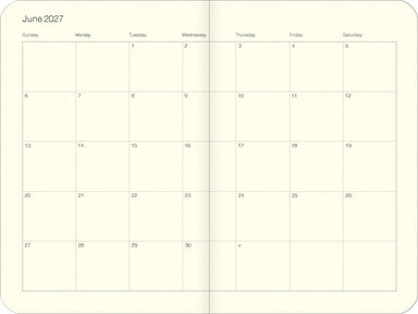 2027 Cavallini & Co. Entomology Weekly Planner- interior page example