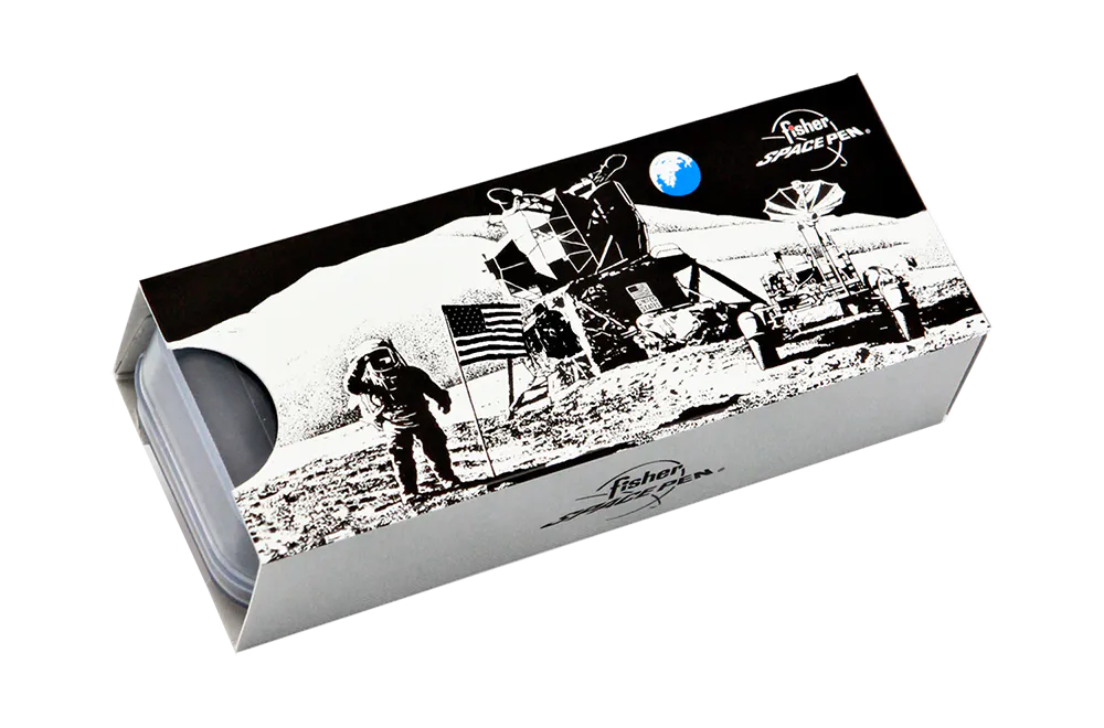 iamge of Fisher Bullet Space Pen- Chrome with Clip gift box