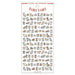Japanese Mini Stickers- Tiny Tiny Dogs- single sticker sheet