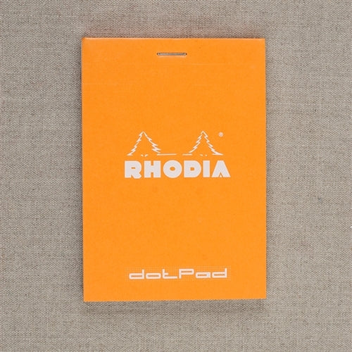 Rhodia Dot Pad- Orange, 3.38 x 3.75 inches