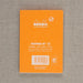 Rhodia Dot Pad- Orange, 3.38 x 3.75 inches
