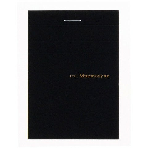 Mnemosyne Stitch Bound N179A A7 Grid Pocket Memo Pad- 2.9x4.1 inches