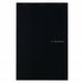 The Mnemosyne N187A Japanese stitch bound note pad features durable, heavy card stock front cover and back covers.