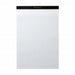 The N188A is A5 size and measures 5.8 inches wide by 8.9 inches high and has 70 sheets of perforated, fountain pen friendly 5 mm grided paper.