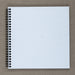 Rhodia Reverse Book- 8.25 by 8.25 inches- graph pages shown
