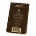  If you are looking for a durable, waterproof, near-indestructible field notebook, then look no further. 