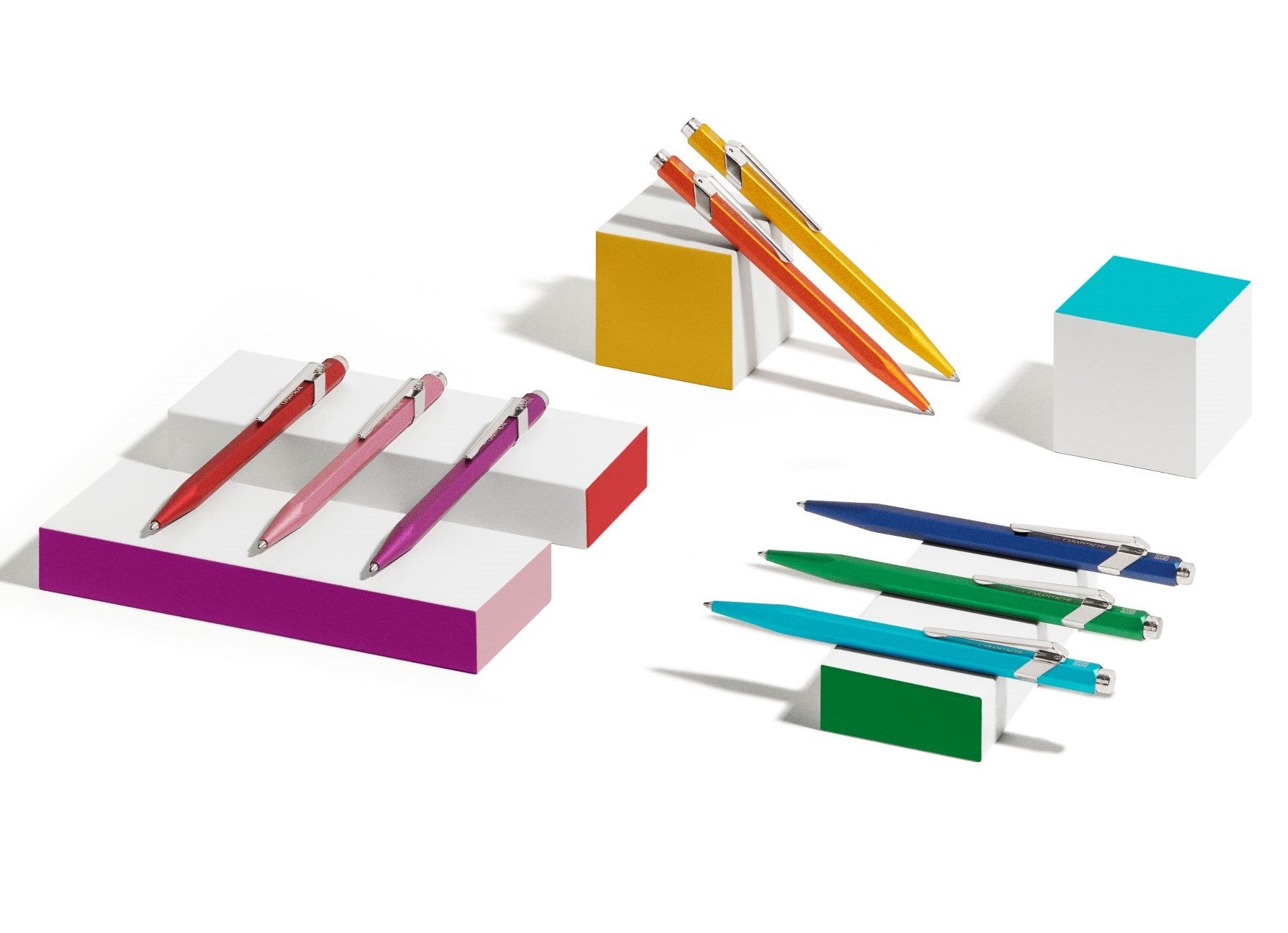 Caran d'Ache COLORMAT-X 849 Metal Ballpoint Pen