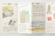 TRAVELER'S notebook Accordion Fold Paper notebook in regular size is now a standard item! 