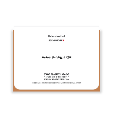 This A2 size greeting card measures 4.25 by 5.5 inches when folded.