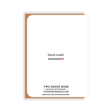 This A2 size greeting card measures 4.25 by 5.5 inches when folded.