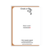 This single greeting card is blank inside, ready for your own special message. 