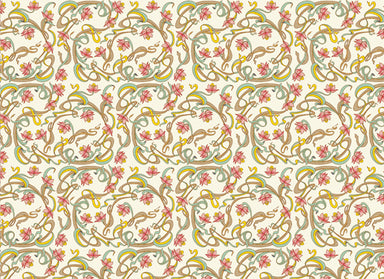 Rossi 1931 Italian Decorative Paper- Art Deco Flowers