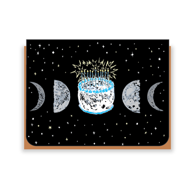 Two Hands Made- Happy Birthday Moon and Candles- give them the moon for their birthday!