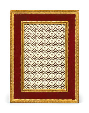 Cavallini & Co. 4 by 6 Inch Classico Red Florentine Frame