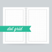 Dot grid is our latest filler paper offering. 130 Pages- Dot Grid on the front & back - 100% Post Consumer Recycled