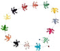 Use the Handmade Lokta Paper Frog Garland as a gift or as decoration. 
