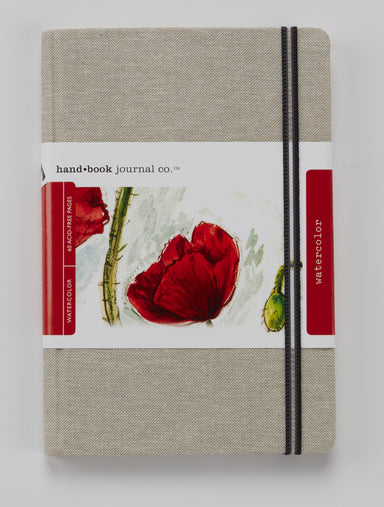 Hand Book Co. Travelogue Watercolor Journal- Large Portrait