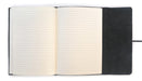 Cavallini & Co. Journalino Grande LINED Leather Journal- 6X8 inches- Black