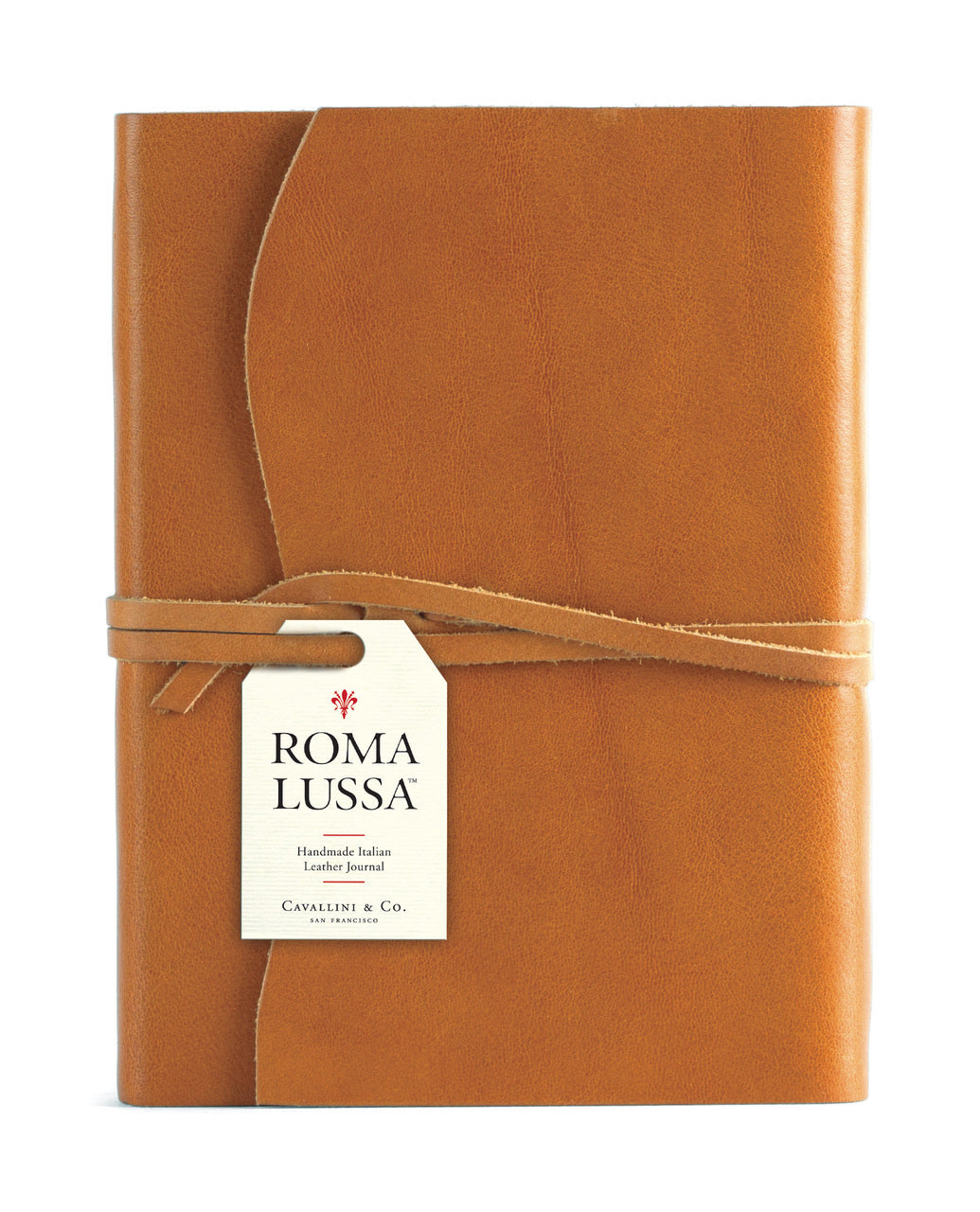 Cavallini & Co. Roma Lussa Leather Journal- 6X8 inches