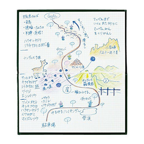 Kokuyo Field Survey notebooks feature the ultra- lightweight Tomoe River paper- a wonderful writing paper for fountain pen enthusiasts. 